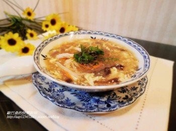 step6: 酸辣過癮又超美味酸辣湯就完成囉。