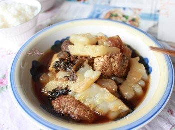 step5: 若不加肉類，可吃冷的，也很好吃喔～！
