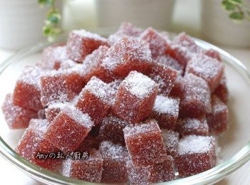 step7: 一盤垂涎欲滴的【法式水果軟糖】就完成了喔。