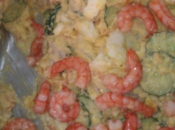 step7: 將所有材料一起放入沙拉盆中攪拌均勻