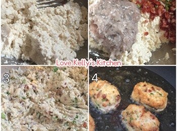 step2: 開平底鍋熱的油，放入去煎至金黃色就可以；
另外一款食法系煮個芡汁淋上面一樣咁好味