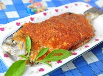 step9: 濃濃的起司香風味花鯧美美上桌囉!