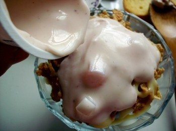 step6: 倒上適量的優格