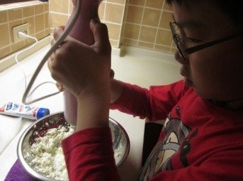 step6: 奶油乳酪打發