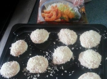 step8: 再灑上麵包糠.