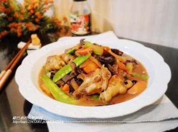 step6: 香濃味美紹酒香醬燒小棒腿就完成囉。