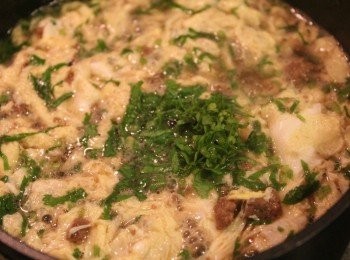 step4: 起鍋前, 用少許的胡椒/鹽巴<span class="group_3">調味</span>, 最後放適量的香菜