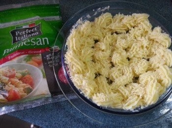 step7: 面排上芝士碎