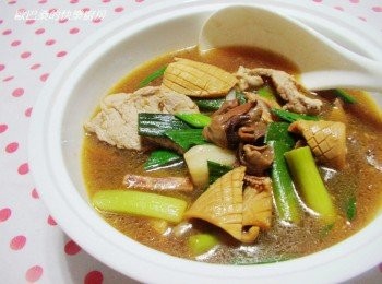 step4: 美味的螺肉魷魚蒜就能上桌囉~