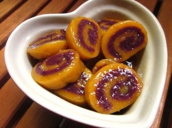 step4: QQ的地瓜圓可搭配紅豆湯一起吃,冬天來上一碗真的揪感心~