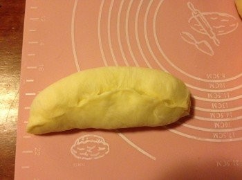 step6: 直至到最後收口, 用手指壓實