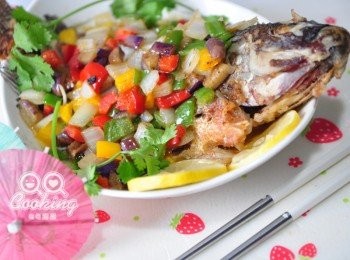 step7: 又香又甜蜜的繽紛五彩<span class="group_2">糖醋</span>魚完成！