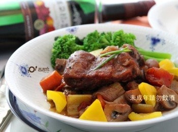 step6: 肉排軟嫩後即可上桌享用