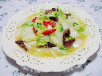 step6: 清爽美味的燴白菜就完成囉~^^