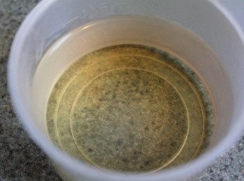 step1: 溫水與蜂蜜攪勻成蜜茶 (** 甜度請自行調整)