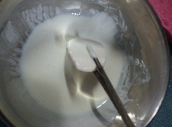 step4: 將蕃薯沾滿脆漿