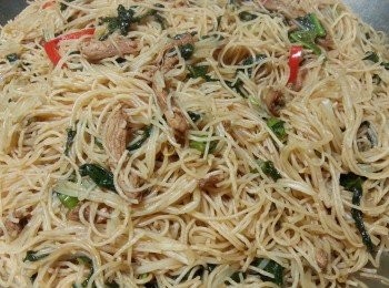 step12: 煮到米粉吸乾水份即可