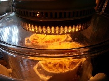 step10: 再用光波爐200c底架焗到芝士金黃即可