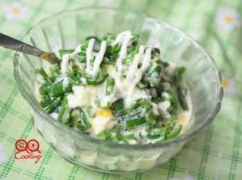 step9: 冰涼爽口的過貓，帶點為辣的芥茉沙拉，口味非常搭配