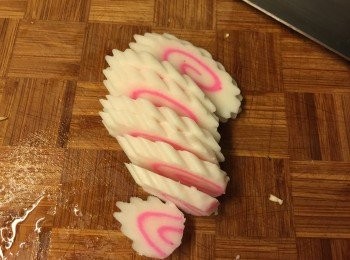 step3: 日本鳴門卷切片