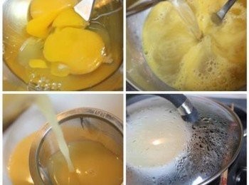 step2: 2個雞蛋先打散, 加入300ml的<span class="group_2">高湯</span>攪拌均勻成為蛋液