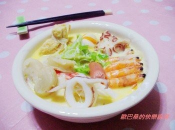 step6: 簡單運用芝司樂起士片ˊ不但省略購買鮮奶油的麻煩ˊ 風味口感也更迷人ˊ喜歡的再試試~