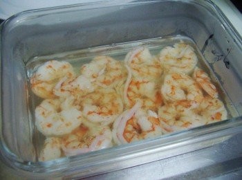 step6: 然後將完成的步驟5倒放於步驟4上ˊ讓其冷卻再切片