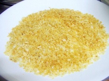 step8: 麵包粉完成