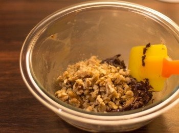 step5: 加合桃拌勻