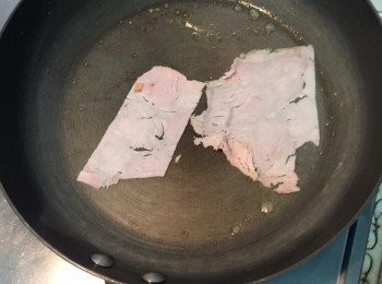 step5: 再略煎火雞腿。