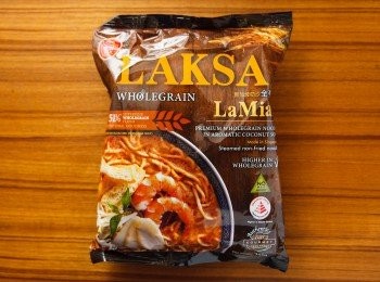 step1: 準備一包新加坡百勝廚Laksa叻沙全麥拉麵