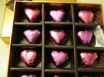 step7: 七夕節自製酒心朱古力完成!! \^o^/