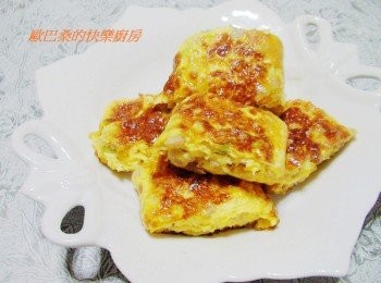 step6: 步驟6又香又好吃的菜脯芹菜末煎蛋就完成囉~