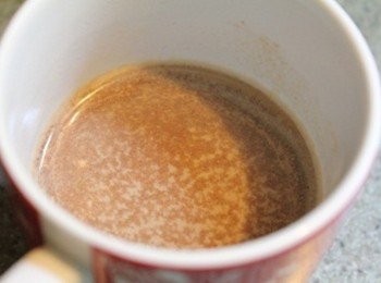 step1: 用熱水泡奶茶, 放涼備用