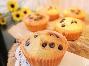 step6: 美味可口的【巧克力馬芬】就完成囉。