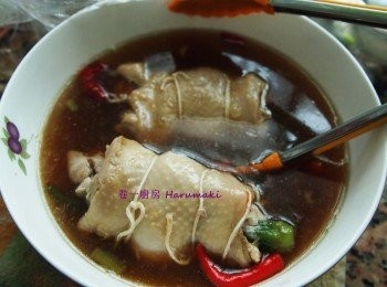 step6: 熄火取出即放調味酒裡, 密封好入雪櫃再冷凍2小時以上