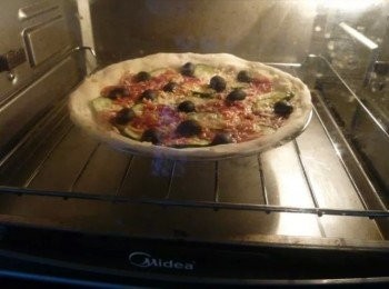 step4: 　用180。C焗約15-20分鐘，視付餅面材料多寡而定，約想焦脆點可以焗多一會