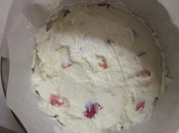 step9: 將作法8.倒入模型中填平放冰箱冰一晚至形狀固定即可