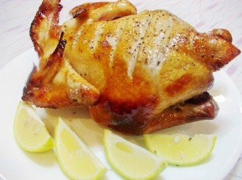 step7: 簡單幾個步驟ˊ在家就能享受現烤出爐的烤雞ˊ 皮Q入味又不油膩ˊ肉質鮮嫩多汁ˊ 任何口味還能自己變化ˊ吃到外面也沒有的好味道ˊ 真的容易不困難ˊ有機會大家一定要試試看~