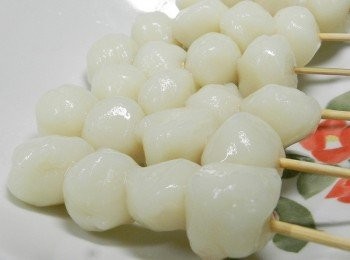 step5: 再將小丸子四個串一串