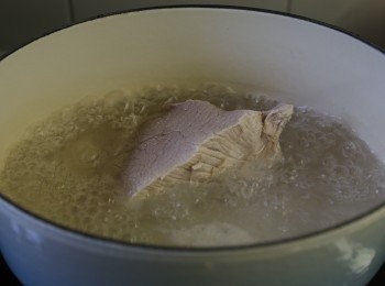 step4: 瘦肉出水