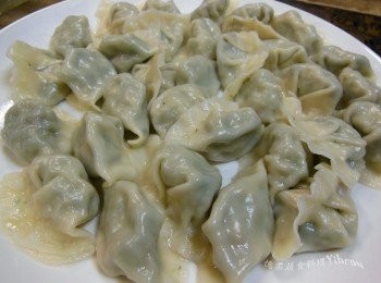 step6: 煮熟的茴香(回鄉)元寶