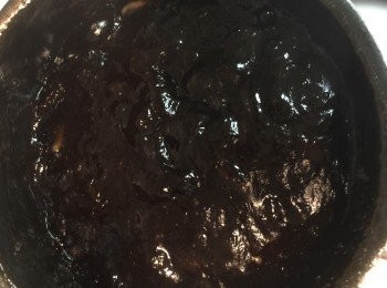 step3: 用最小的火不停的攪拌至無粉狀態