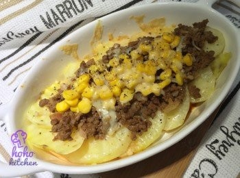 step4: 香噴熱辣的焗薯片出爐啦！