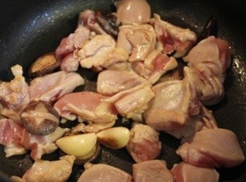 step3: 再加入雞丁