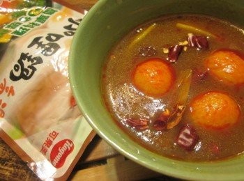 step4: 最後加入魚蛋再次煮滾即可