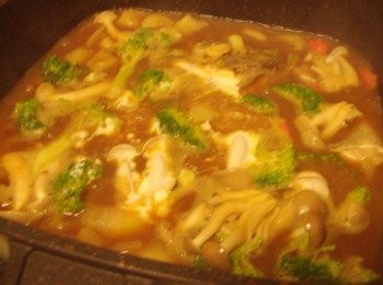 step7: 7.燉煮至自己喜好軟硬度時ˊ熄火加入椰奶拌勻調合即可