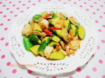 step6: 鮮甜清脆的鮮蝦炒時蔬就完成囉~