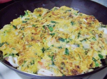 step7: 用中小火煎至兩面金黃即可