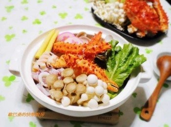 step5: 鮮甜味美【帝王蟹鮮味鍋】就完成囉。
